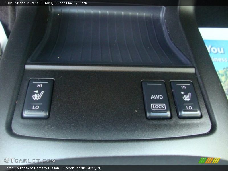 Super Black / Black 2009 Nissan Murano SL AWD