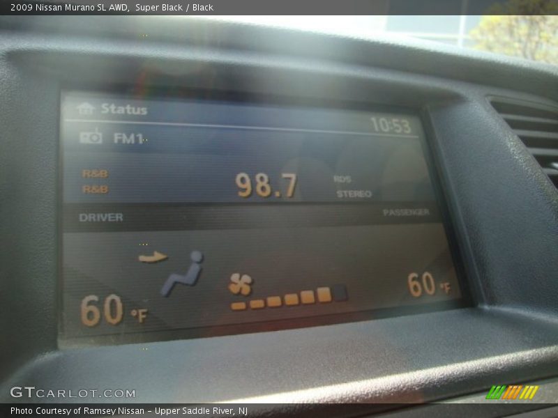 Super Black / Black 2009 Nissan Murano SL AWD