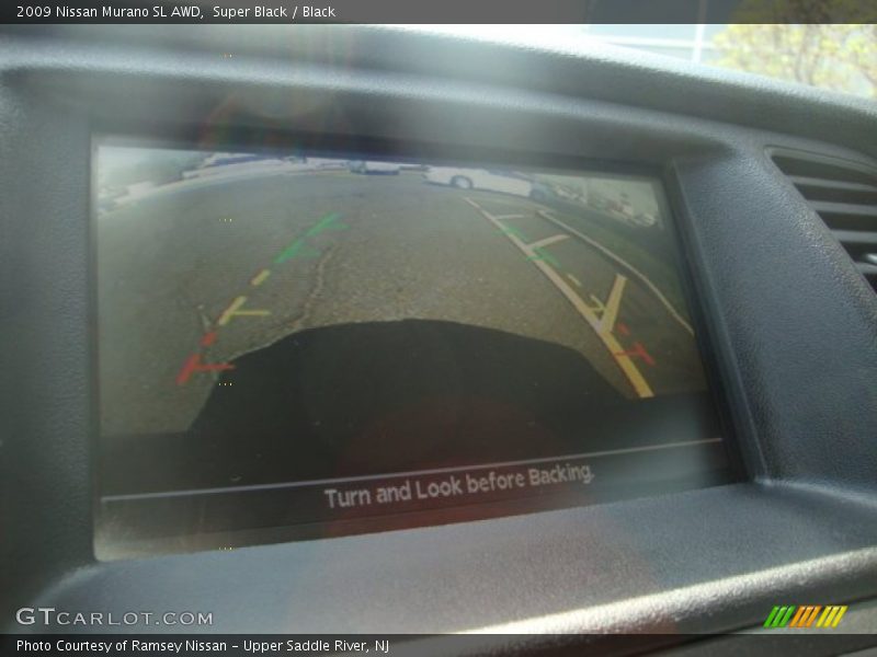 Super Black / Black 2009 Nissan Murano SL AWD