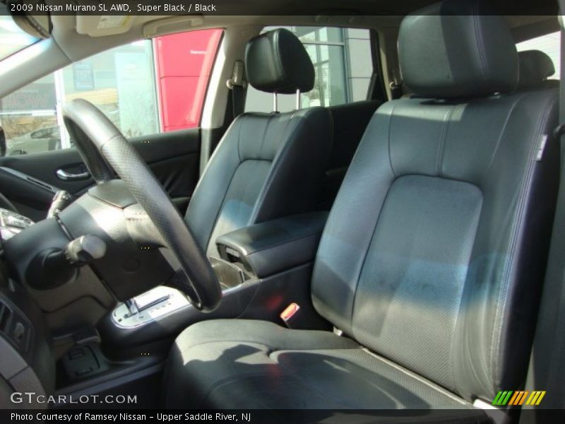 Super Black / Black 2009 Nissan Murano SL AWD