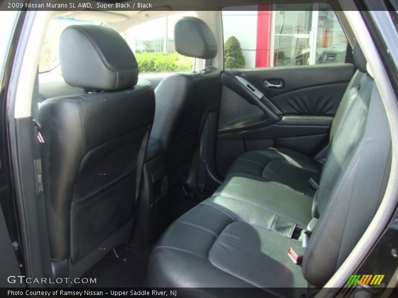 Super Black / Black 2009 Nissan Murano SL AWD