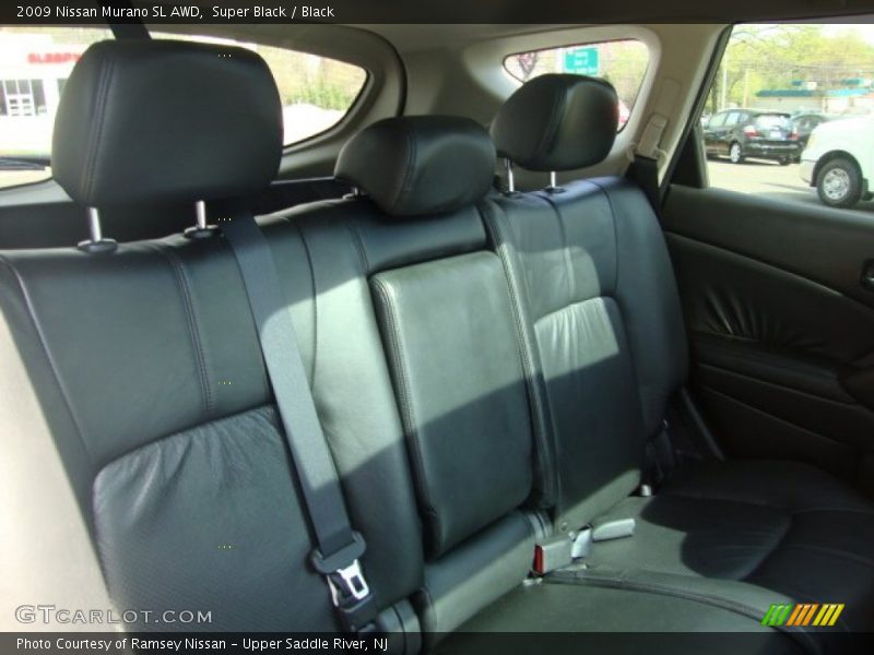 Super Black / Black 2009 Nissan Murano SL AWD