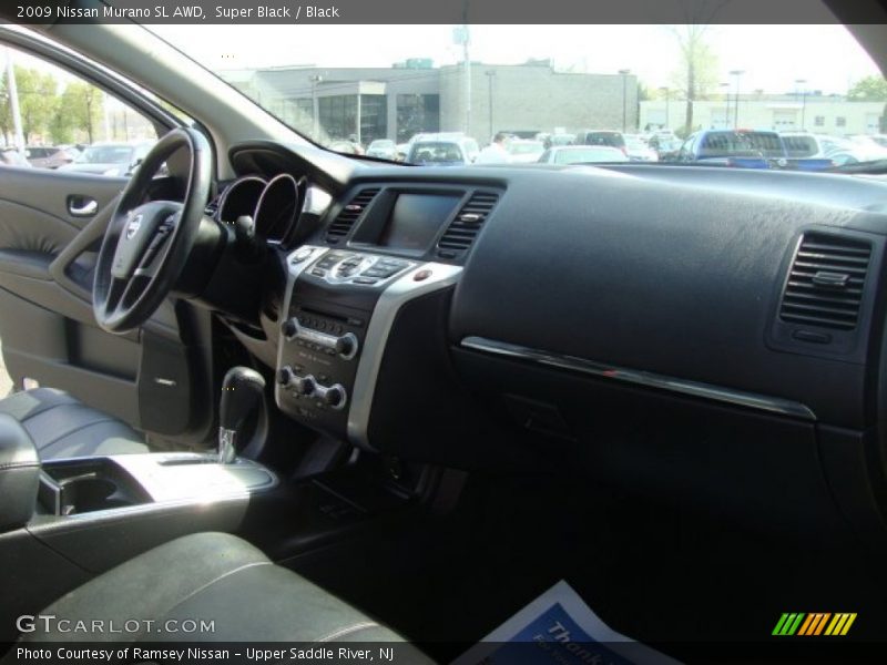 Super Black / Black 2009 Nissan Murano SL AWD