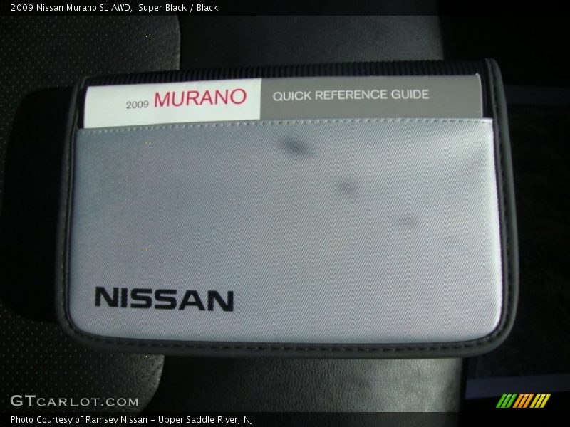 Super Black / Black 2009 Nissan Murano SL AWD