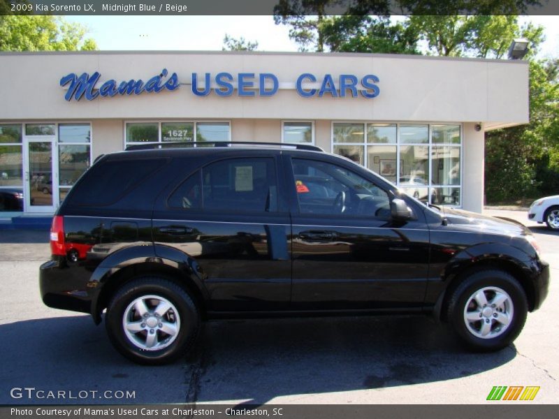 Midnight Blue / Beige 2009 Kia Sorento LX