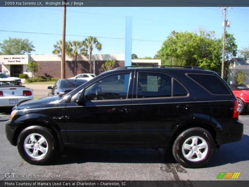 Midnight Blue / Beige 2009 Kia Sorento LX