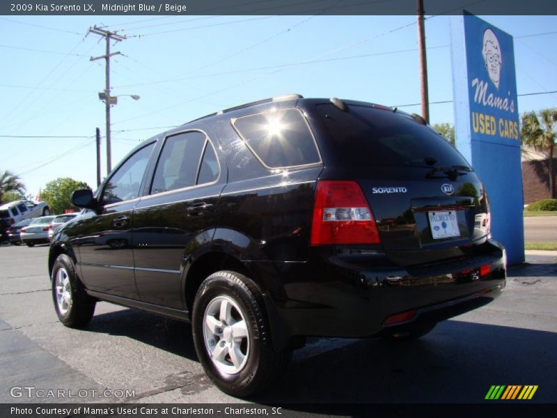 Midnight Blue / Beige 2009 Kia Sorento LX