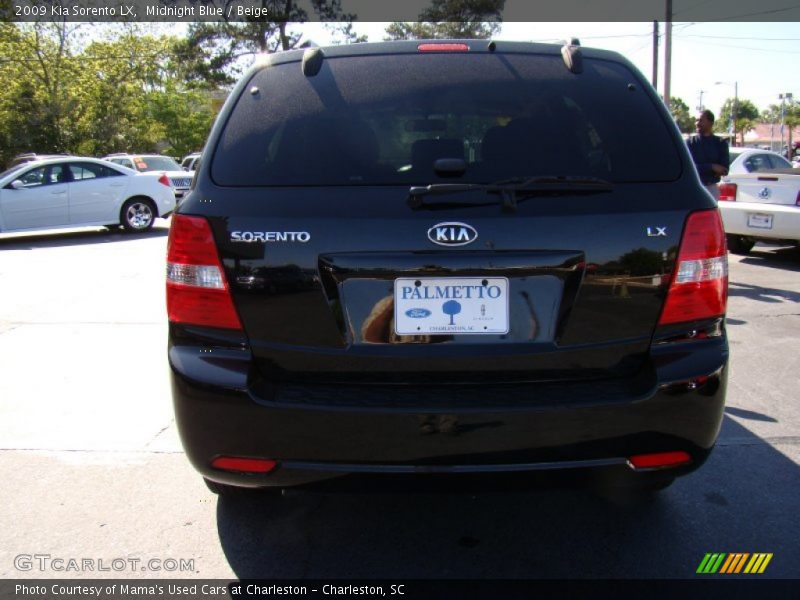 Midnight Blue / Beige 2009 Kia Sorento LX