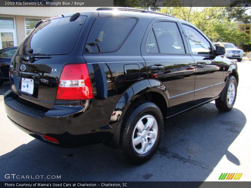 Midnight Blue / Beige 2009 Kia Sorento LX