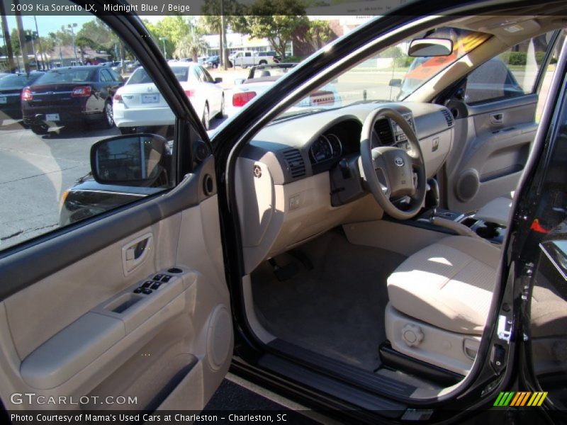 Midnight Blue / Beige 2009 Kia Sorento LX