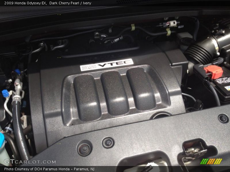 Dark Cherry Pearl / Ivory 2009 Honda Odyssey EX