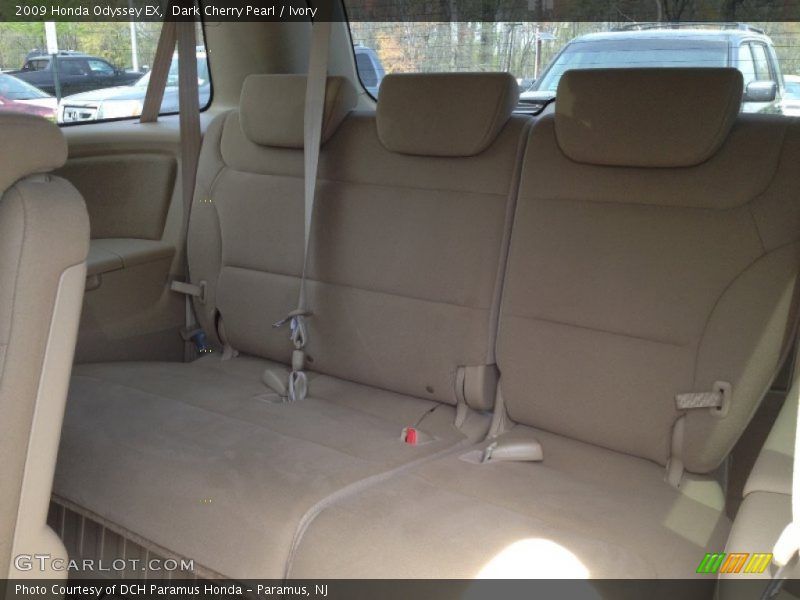 Dark Cherry Pearl / Ivory 2009 Honda Odyssey EX