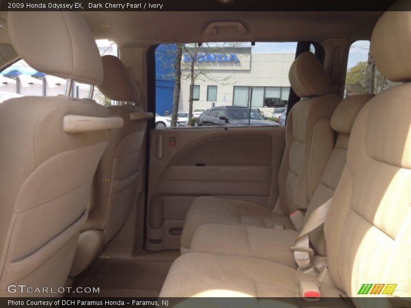 Dark Cherry Pearl / Ivory 2009 Honda Odyssey EX