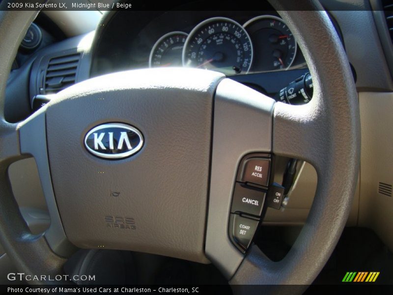 Midnight Blue / Beige 2009 Kia Sorento LX