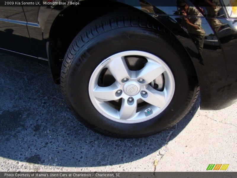 Midnight Blue / Beige 2009 Kia Sorento LX