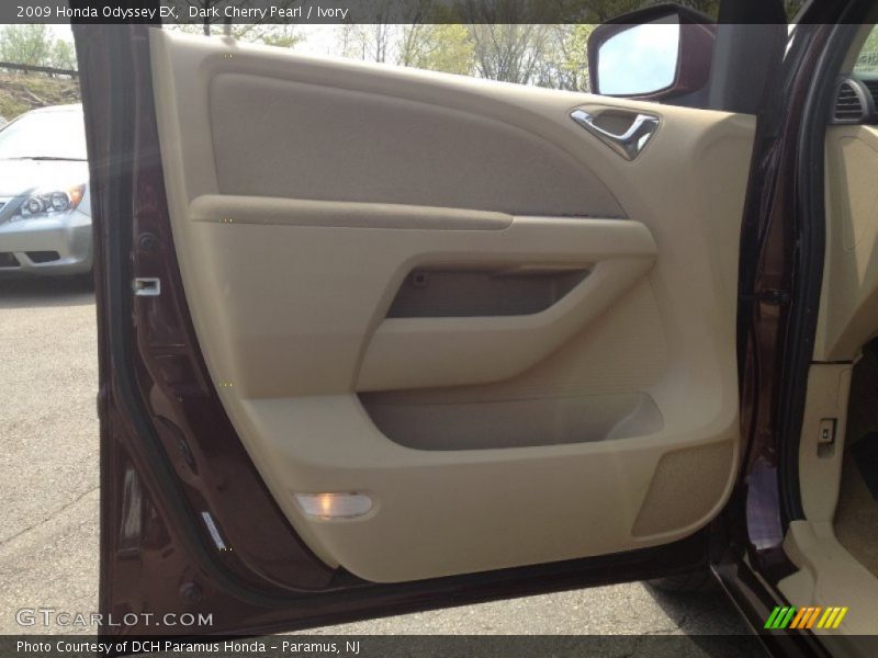 Dark Cherry Pearl / Ivory 2009 Honda Odyssey EX