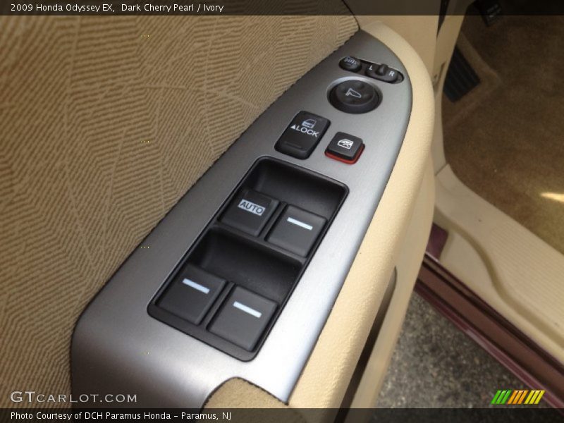 Dark Cherry Pearl / Ivory 2009 Honda Odyssey EX