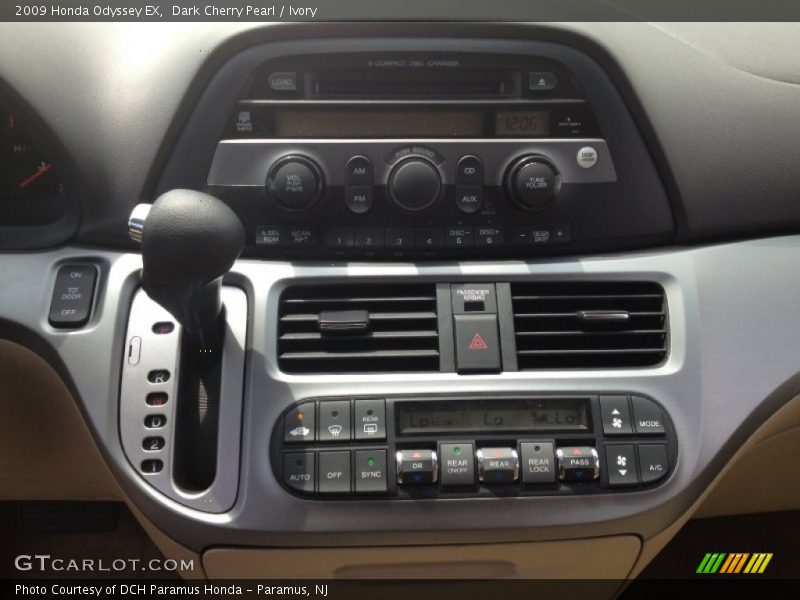 Dark Cherry Pearl / Ivory 2009 Honda Odyssey EX