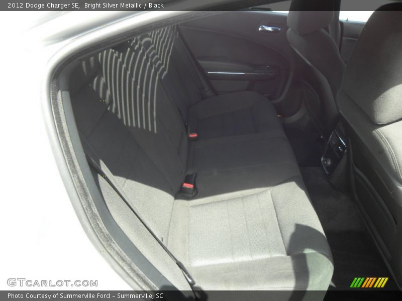 Bright Silver Metallic / Black 2012 Dodge Charger SE