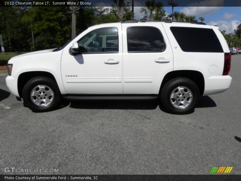 Summit White / Ebony 2012 Chevrolet Tahoe LT