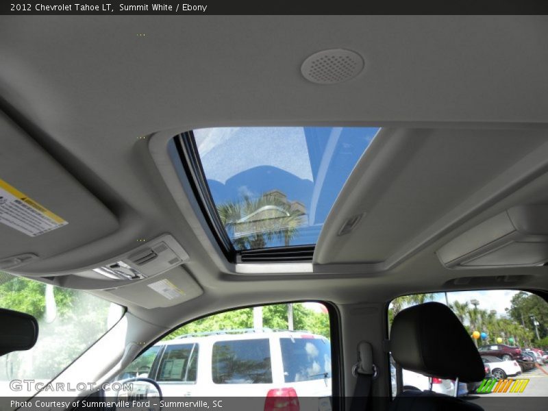 Summit White / Ebony 2012 Chevrolet Tahoe LT
