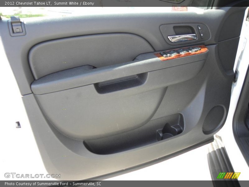 Summit White / Ebony 2012 Chevrolet Tahoe LT