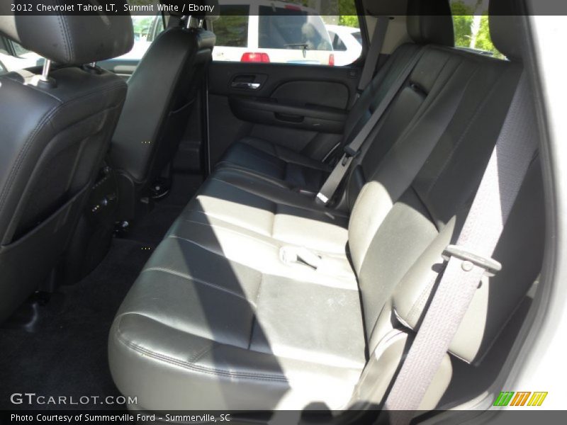 Summit White / Ebony 2012 Chevrolet Tahoe LT