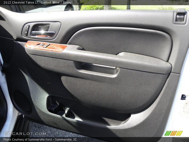 Summit White / Ebony 2012 Chevrolet Tahoe LT
