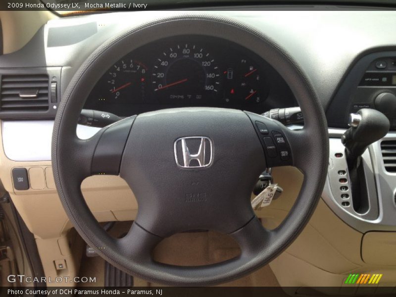 Mocha Metallic / Ivory 2009 Honda Odyssey LX