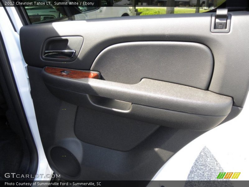 Summit White / Ebony 2012 Chevrolet Tahoe LT