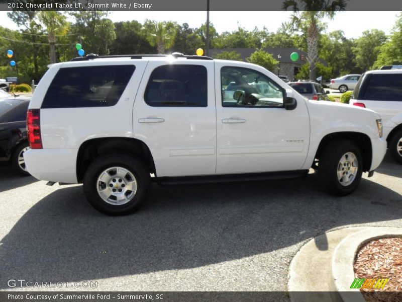 Summit White / Ebony 2012 Chevrolet Tahoe LT