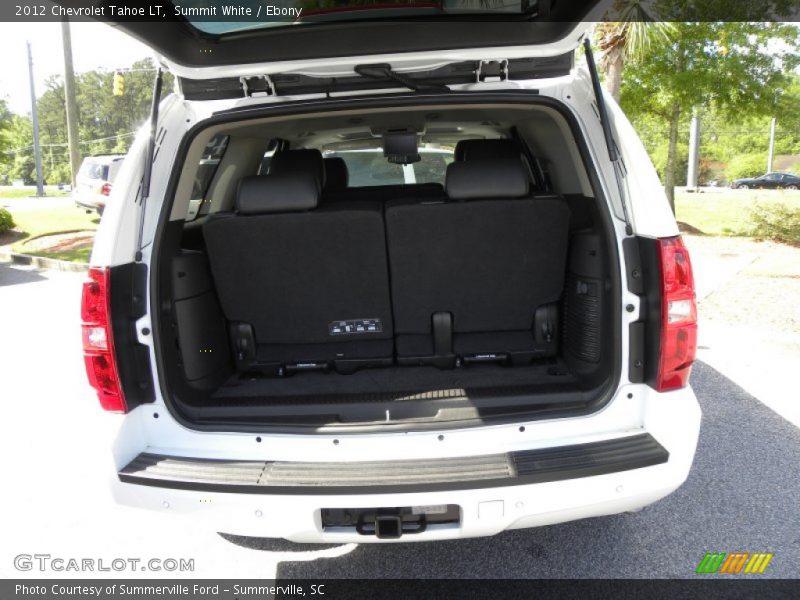 Summit White / Ebony 2012 Chevrolet Tahoe LT