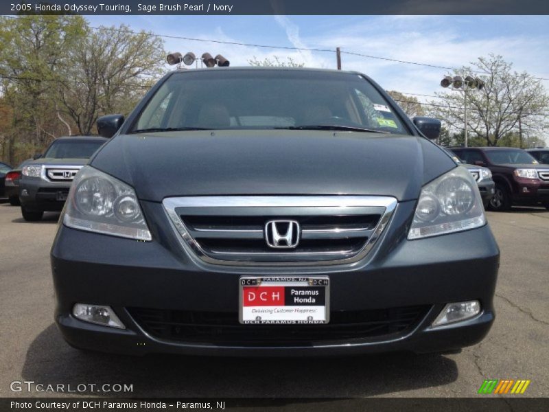 Sage Brush Pearl / Ivory 2005 Honda Odyssey Touring