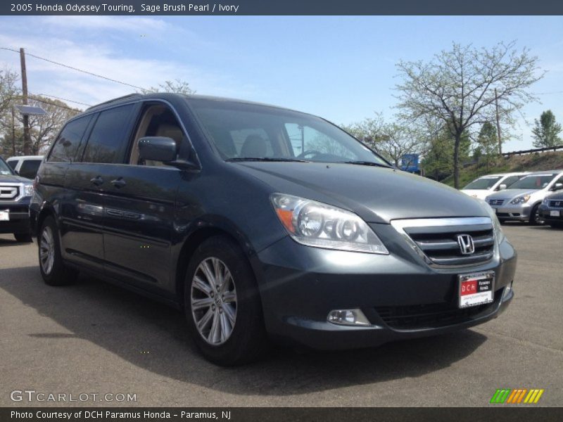 Sage Brush Pearl / Ivory 2005 Honda Odyssey Touring