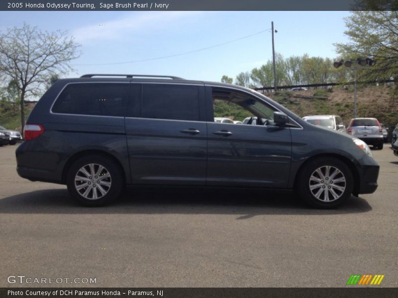Sage Brush Pearl / Ivory 2005 Honda Odyssey Touring