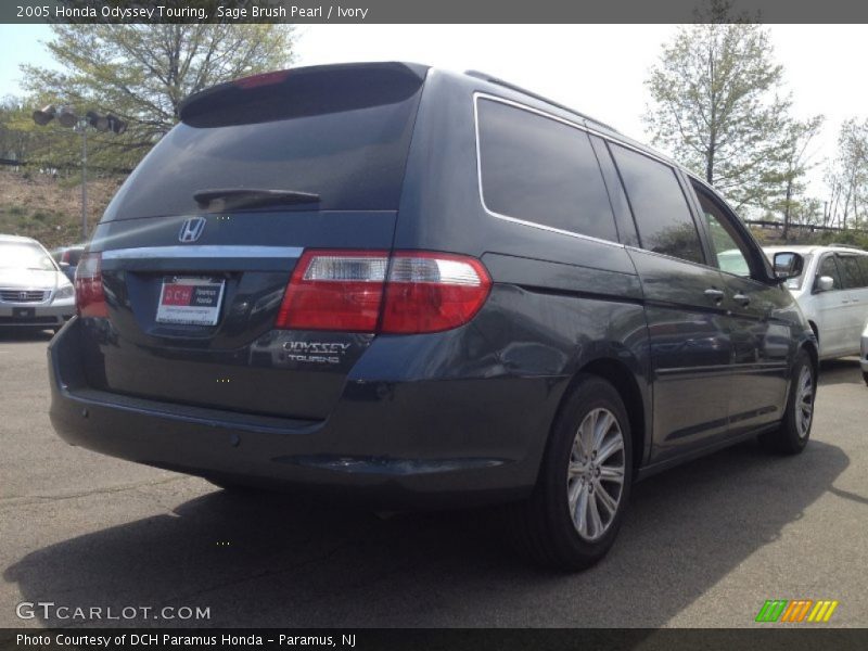 Sage Brush Pearl / Ivory 2005 Honda Odyssey Touring