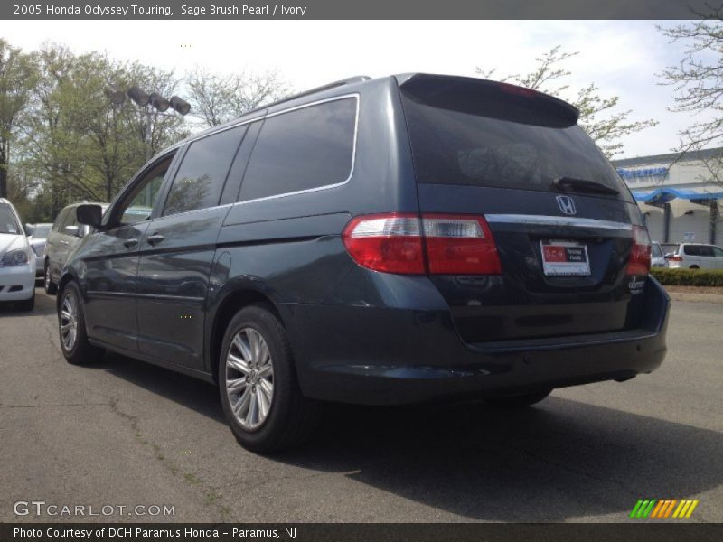 Sage Brush Pearl / Ivory 2005 Honda Odyssey Touring