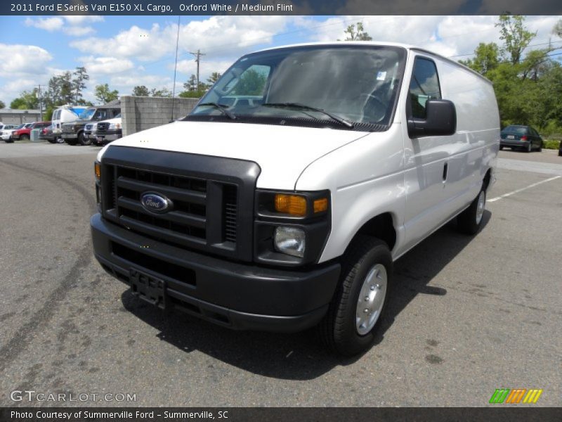 Oxford White / Medium Flint 2011 Ford E Series Van E150 XL Cargo