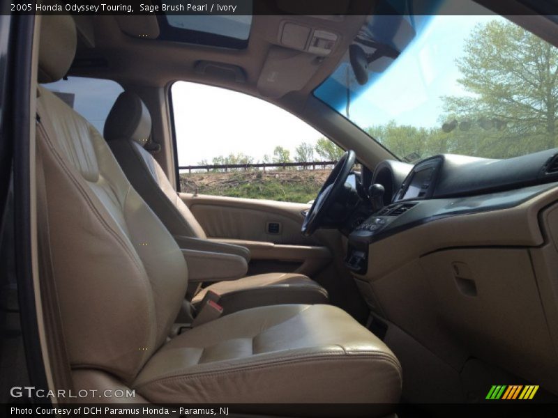 Sage Brush Pearl / Ivory 2005 Honda Odyssey Touring