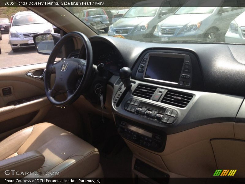 Sage Brush Pearl / Ivory 2005 Honda Odyssey Touring