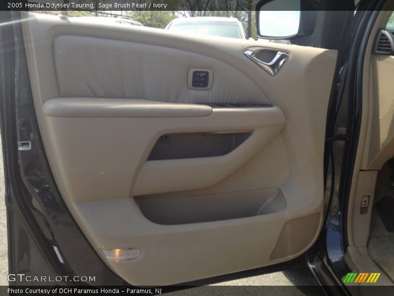 Sage Brush Pearl / Ivory 2005 Honda Odyssey Touring