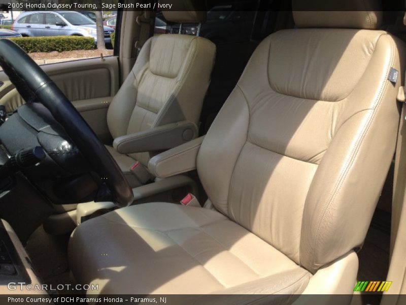 Sage Brush Pearl / Ivory 2005 Honda Odyssey Touring