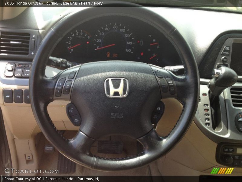 Sage Brush Pearl / Ivory 2005 Honda Odyssey Touring