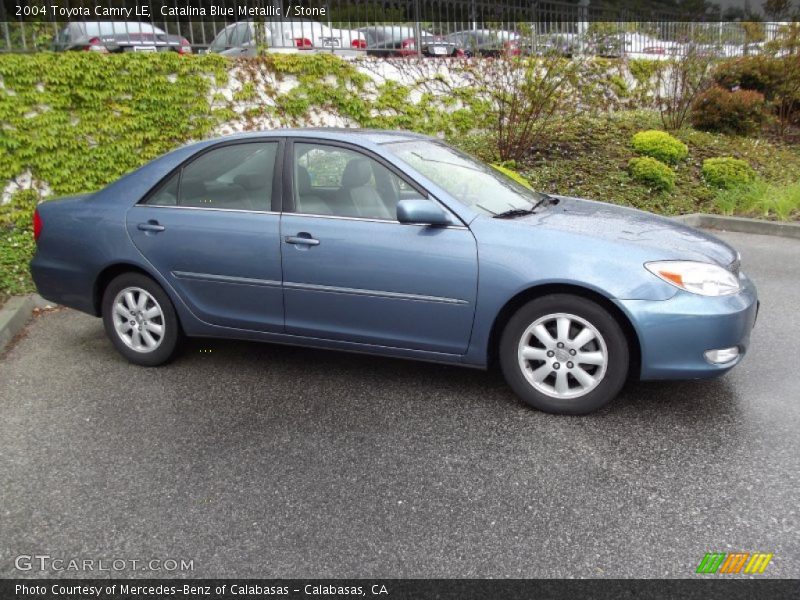 Catalina Blue Metallic / Stone 2004 Toyota Camry LE