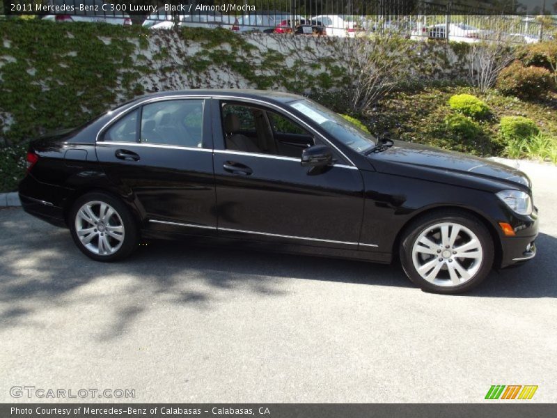 Black / Almond/Mocha 2011 Mercedes-Benz C 300 Luxury