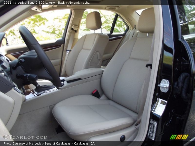 Black / Almond/Mocha 2011 Mercedes-Benz C 300 Luxury