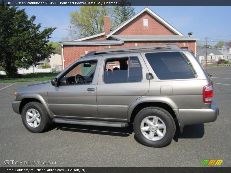 Polished Pewter Metallic / Charcoal 2003 Nissan Pathfinder SE 4x4