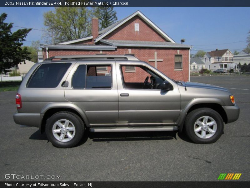 Polished Pewter Metallic / Charcoal 2003 Nissan Pathfinder SE 4x4