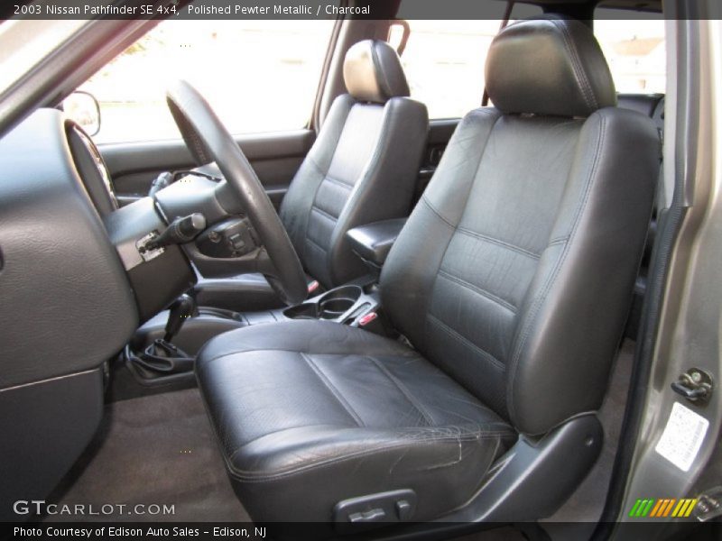 Polished Pewter Metallic / Charcoal 2003 Nissan Pathfinder SE 4x4