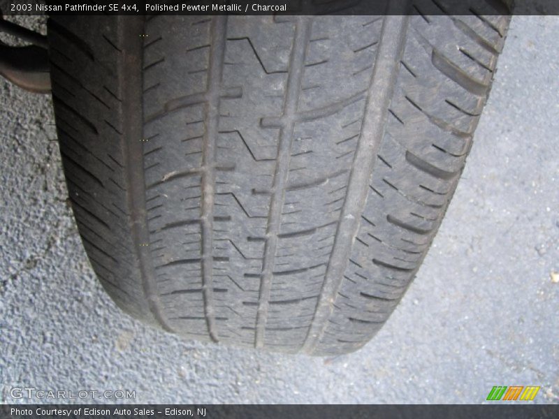 Polished Pewter Metallic / Charcoal 2003 Nissan Pathfinder SE 4x4